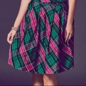 Janie and jack mommy and my holiday collection plaid one piece skirt